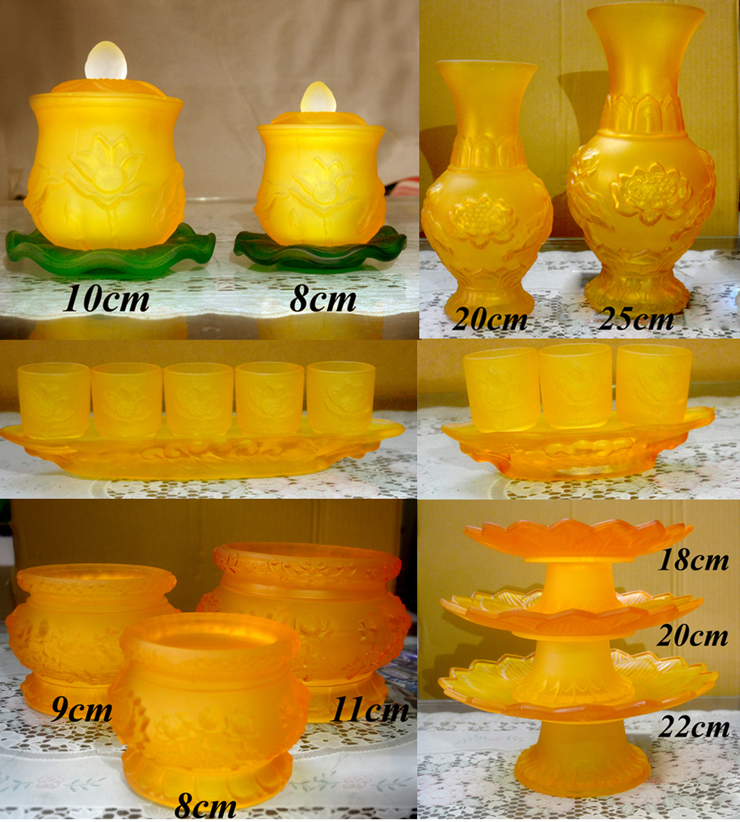 Bộ đồ thờ cúng bàn thờ lưu ly -Thờ Gia tiên-Cửu huyền-Thờ Phật-Thần Tài Thổ Địa