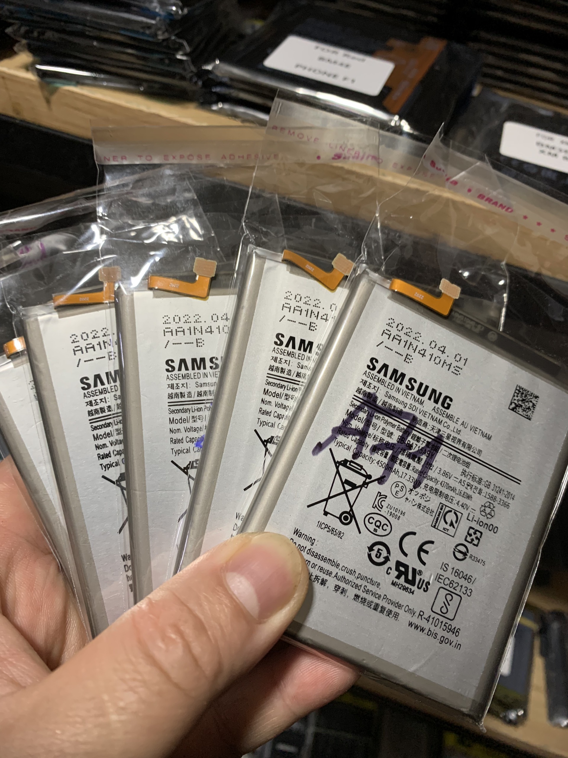 Pin điện thoại zin samsung a71 - eb-ba715aby