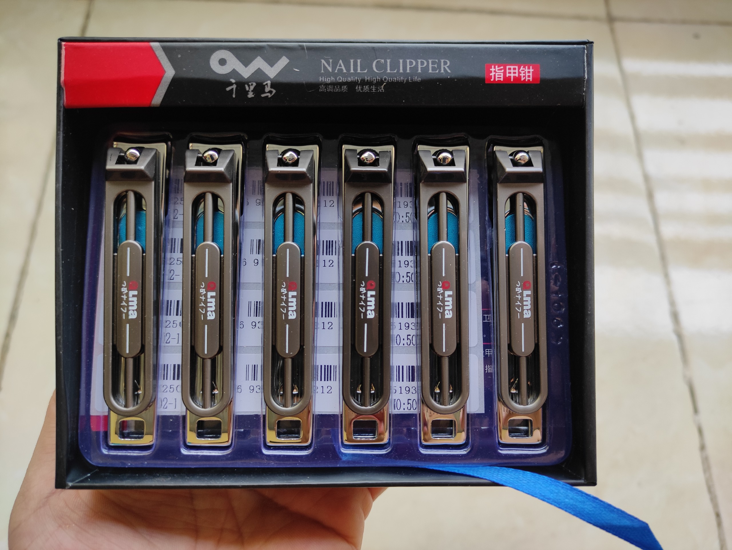 Bấm móng tay cao cấp QLMA loại to xuất Nhật, cắt móng tay cao cấp QLMA loại to siêu bén siêu bền