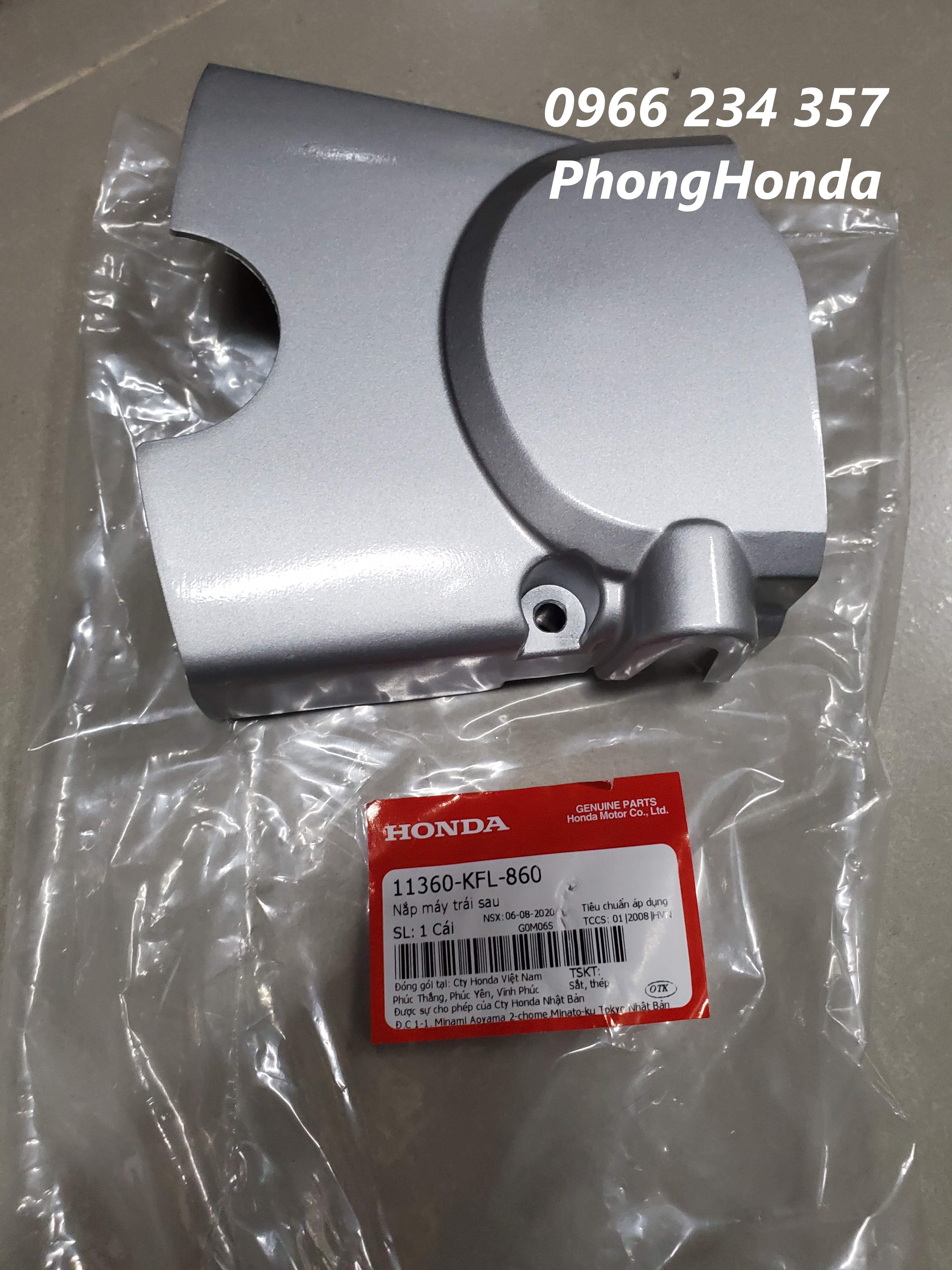 Đuôi cá wave , dream , fu 1 màu bạc lửa 6 cục chính hiệu honda