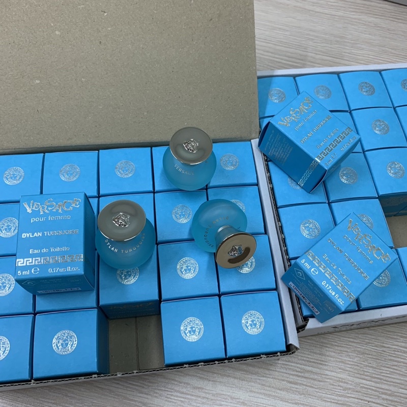 Nước hoa Mini Versace Dylan Tourquoise pour femme EDT 5ml như hình