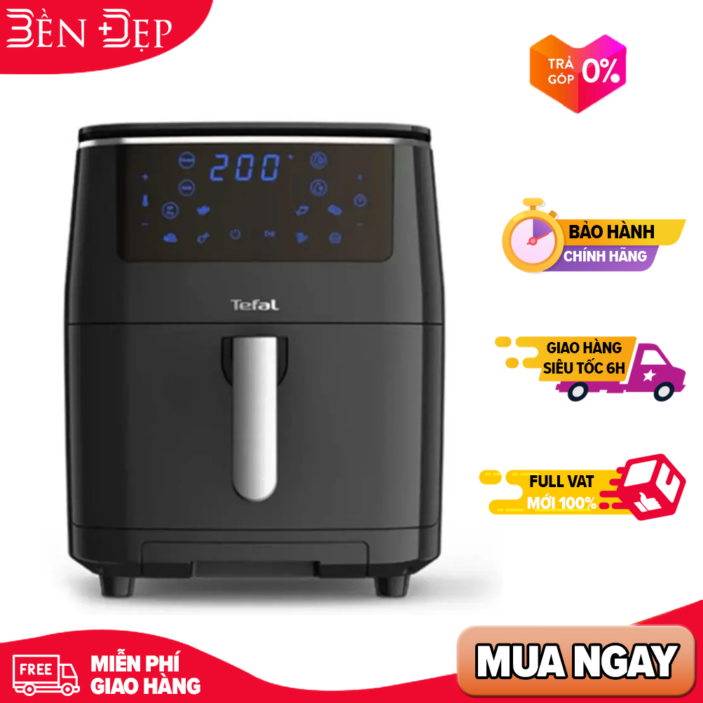 Nồi chiên không dầu kết hợp hấp Tefal FW201815