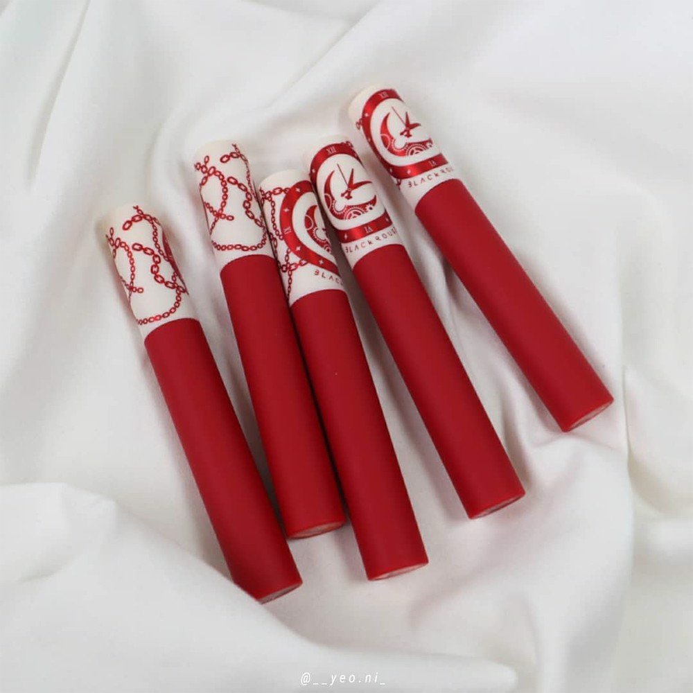 Son kem siêu lì, mịn môi hàn quốc black rouge cream matt rouge 5g