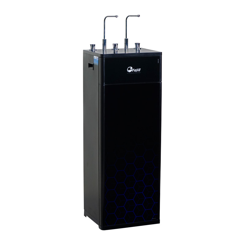 Máy lọc nước ro nóng lạnh hydrogen tinh khiết uống trực tiếp fujie ro-1500uv cab, 10 cấp lọc