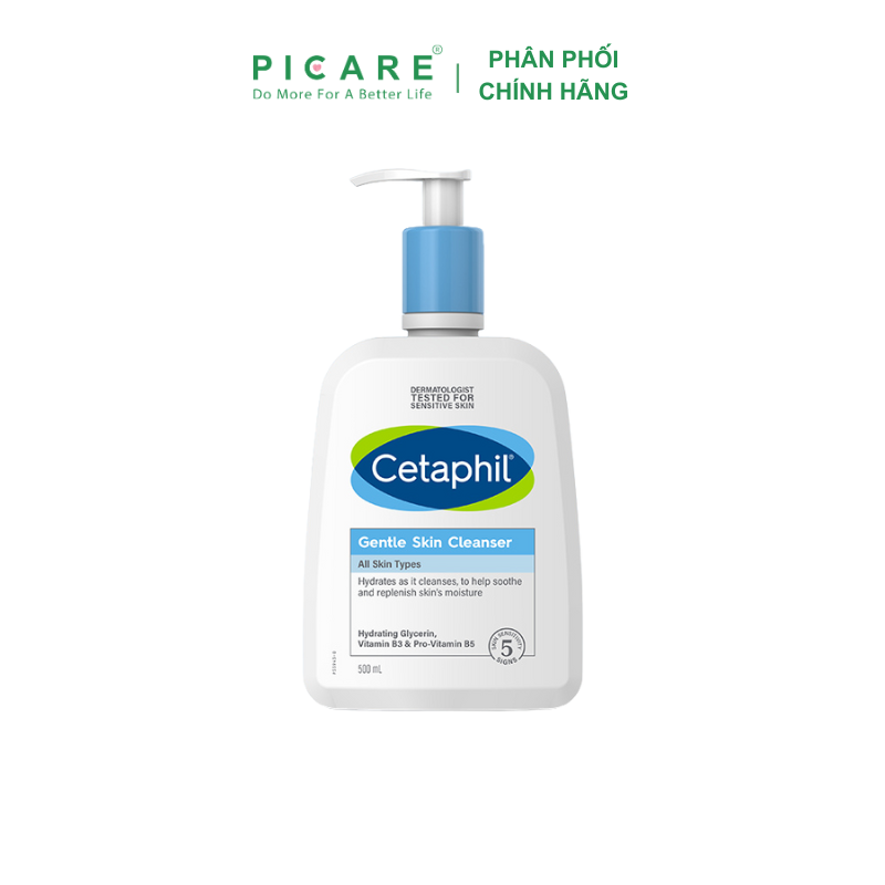 CETAPHIL Sửa rửa mặt dịu nhẹ Cetaphil Gentle Skin CLeanser 500ML