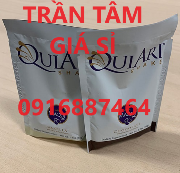 Bột sữa giảm cân an toàn và hiệu quả QuiAri Shake ( Socola, Vanilla ) Hàng chính hãng mỹ