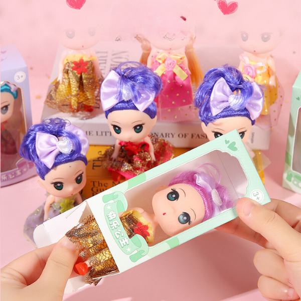 Búp bê đồ chơi cho bé, búp bê chipi dành cho bé gái, búp bê trang trí bánh kem - longkids đồ chơi trẻ em
