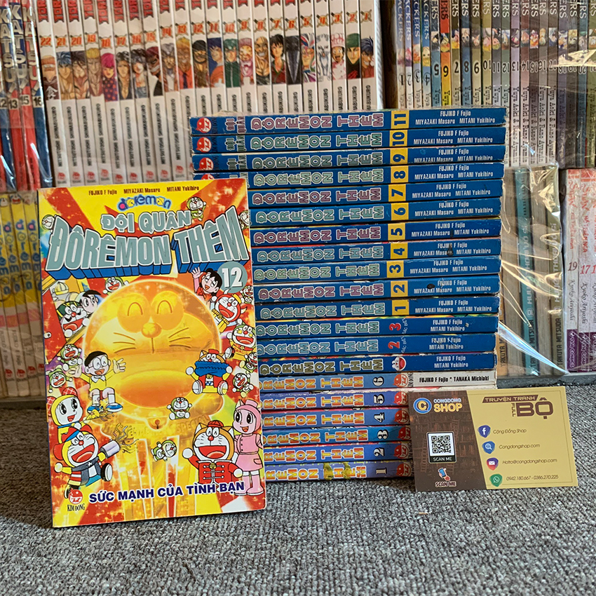Truyện Đội Quân Doremon thêm - Trọn Bộ 21 Tập - Sách truyện Full bộ