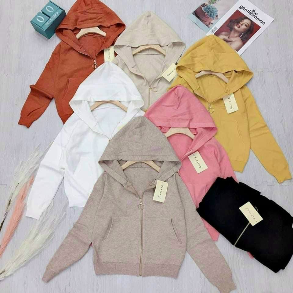 Áo khoác len Nữ  Nhẹ Dễ Phối Đồ. Áo khoác Cardigan Nữ [Len Mịn, H190]