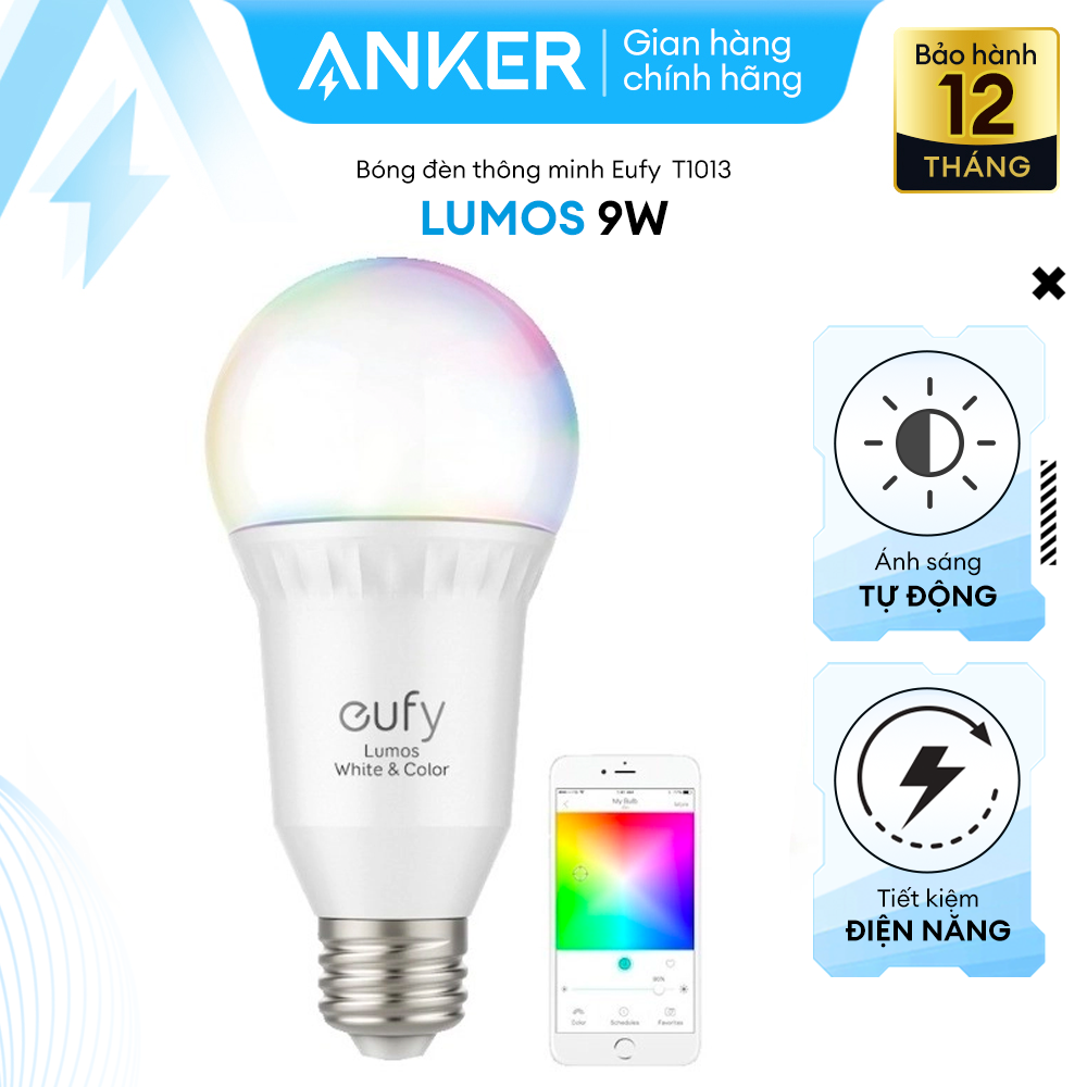 Bóng đèn thông minh EUFY Lumos 9W by Anker - T1013