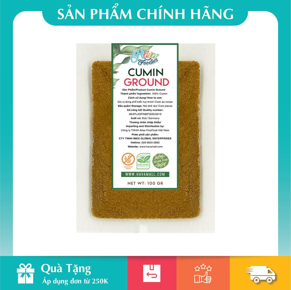 Bột cumin giá bao nhiêu