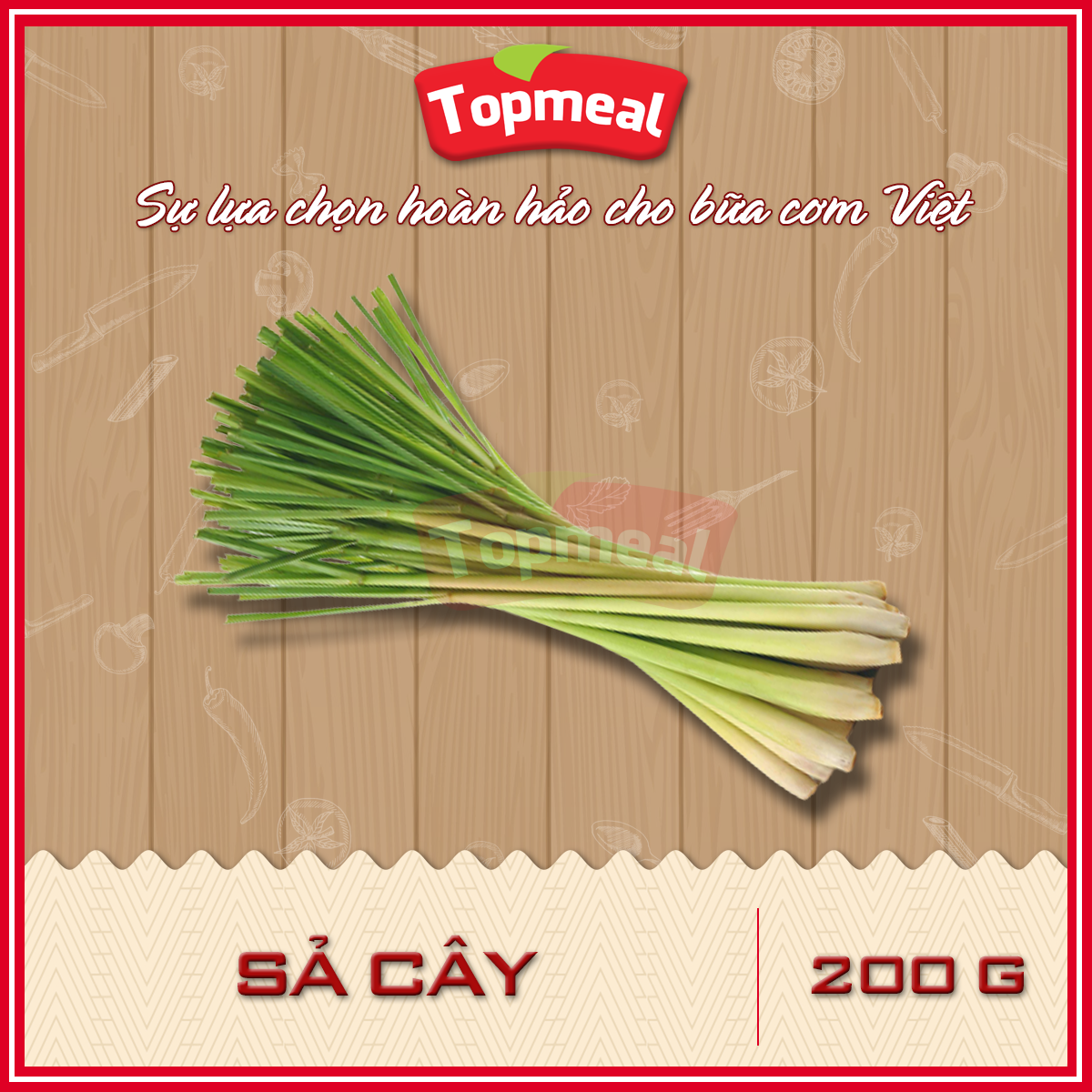 HCM - Sả cây (200g) - [Giao nhanh TPHCM]