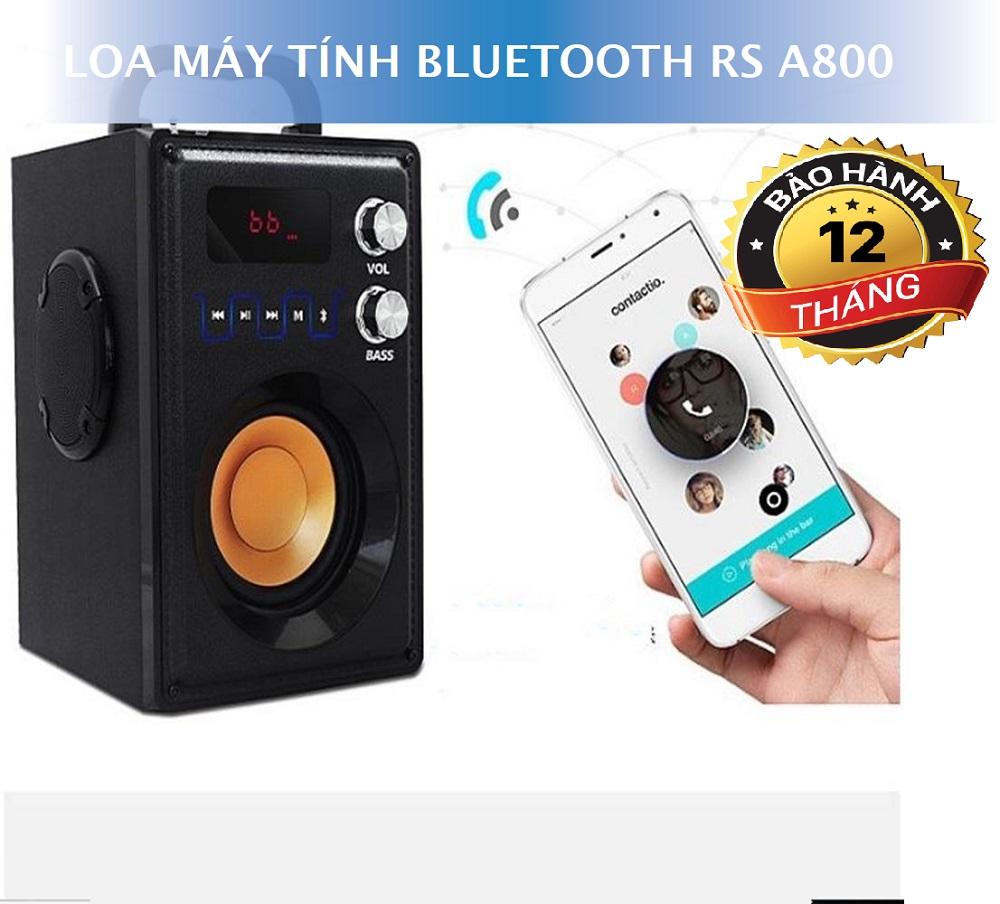 Loa karaoke, loa máy tính, loa bluetooth rs a800 công suất lớn, bộ xử lý âm thanh hiện đại, âm thanh trầm ấm, công nghệ bluetooth 4.1 kết nối ổn định 10m - top 5 loa bluetooth bán chạy 2019.