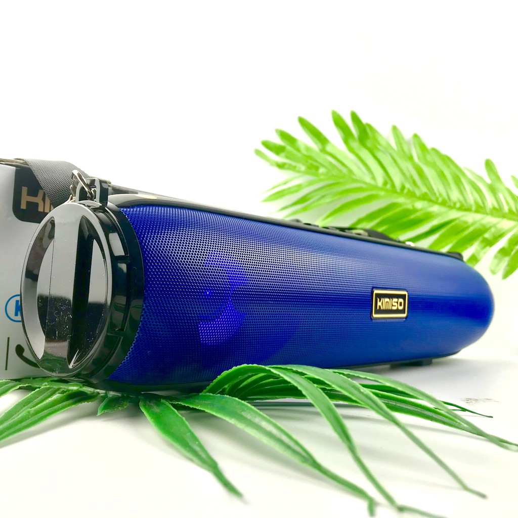 Mua Thiết bị âm thanh - Loa bluetooth giá tốt. LOA BLUETOOTH KIMISO KM-203- BASS CỰC BAY- LOA NEW 2020 - KÈM DÂY ĐEO