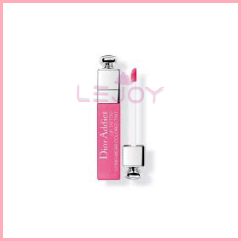 Son dior 881 - màu hồng tươi lip tattoo long wear colored tint natural pink