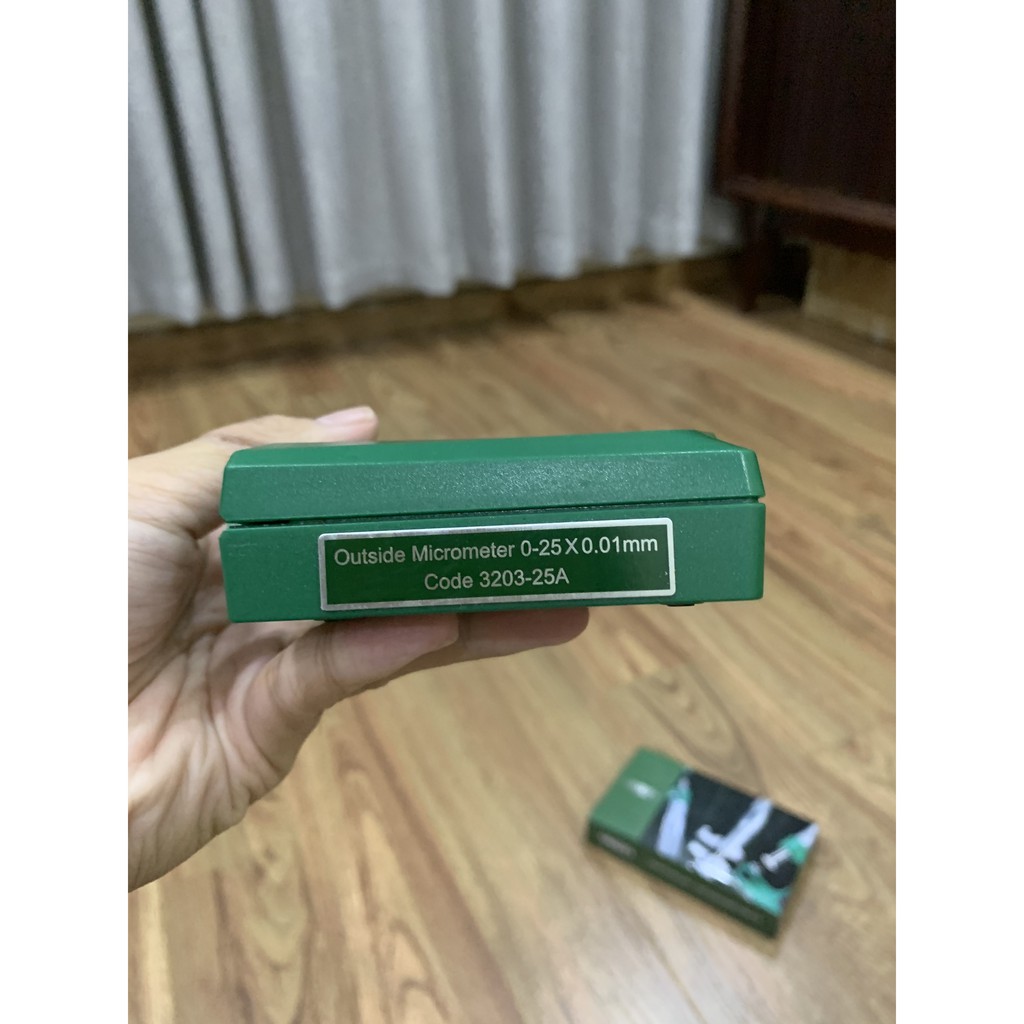 Thước panme đo ngoài 0-25mm insize 3203-25a