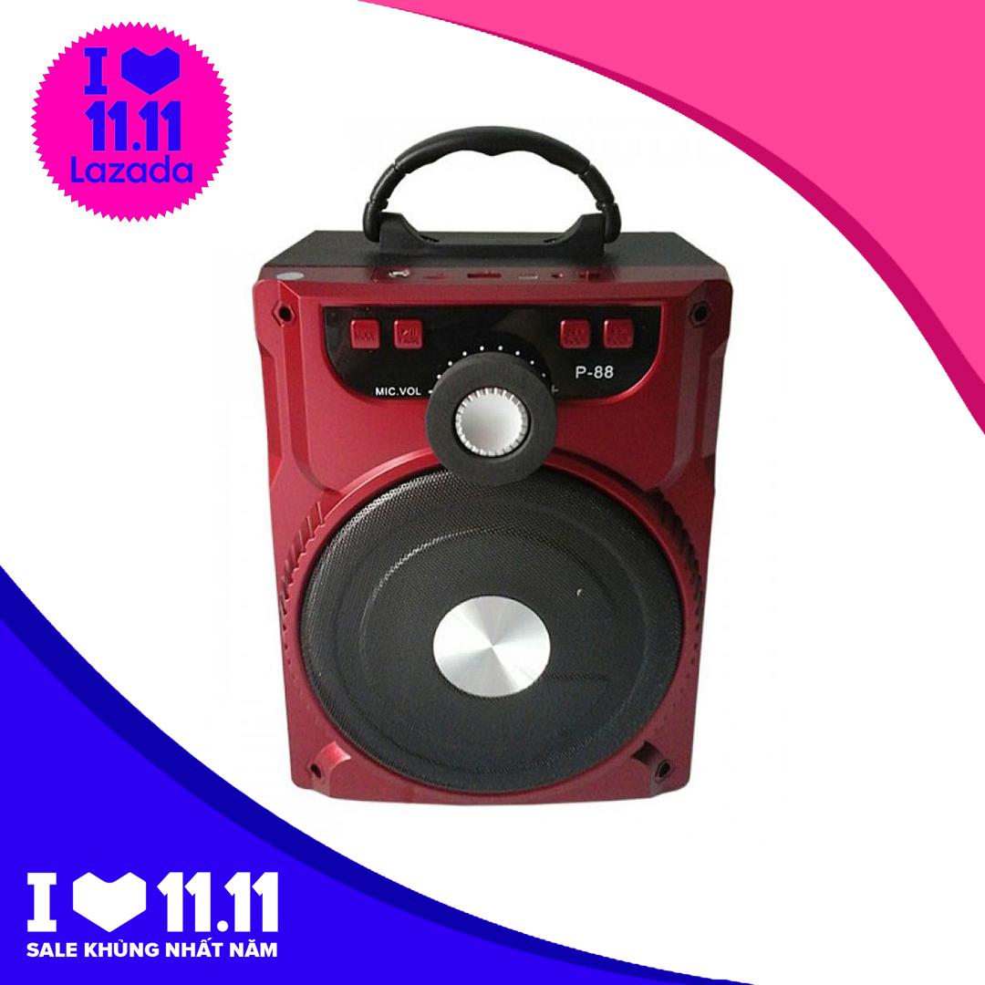 Loa bluetooth karaoke xách tay di động p88 - màu ngẫu nhiên