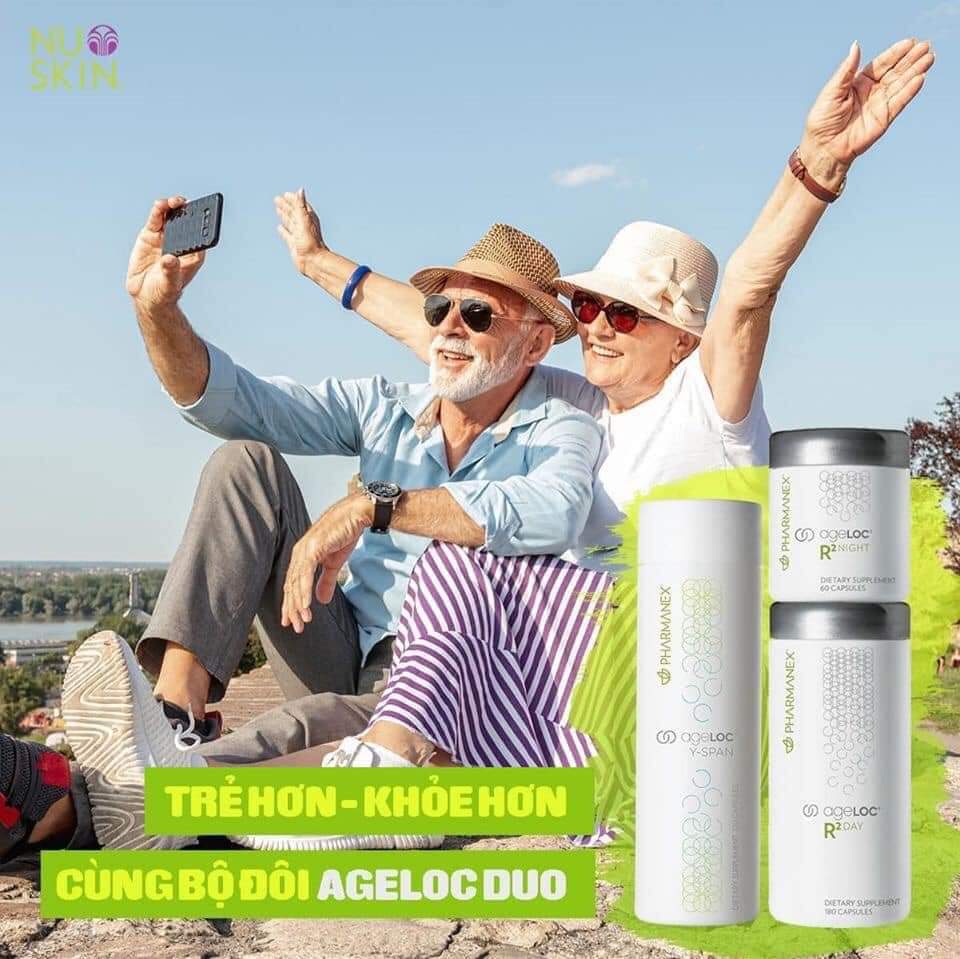 Thực phẩm bảo vệ sức khoẻ: viên nang ageloc® y - span nuskin mỹ