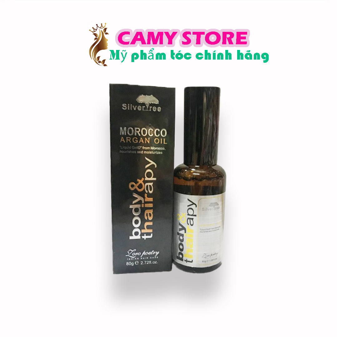Tinh dầu dưỡng tóc morocco argan oil - body & thairapy