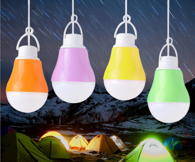 Đèn tròn đại led 5w nguồn usb siêu sáng - bóng đèn có móc treo di động khẩn cấp kèm dây cổng usb đa ứng dụng