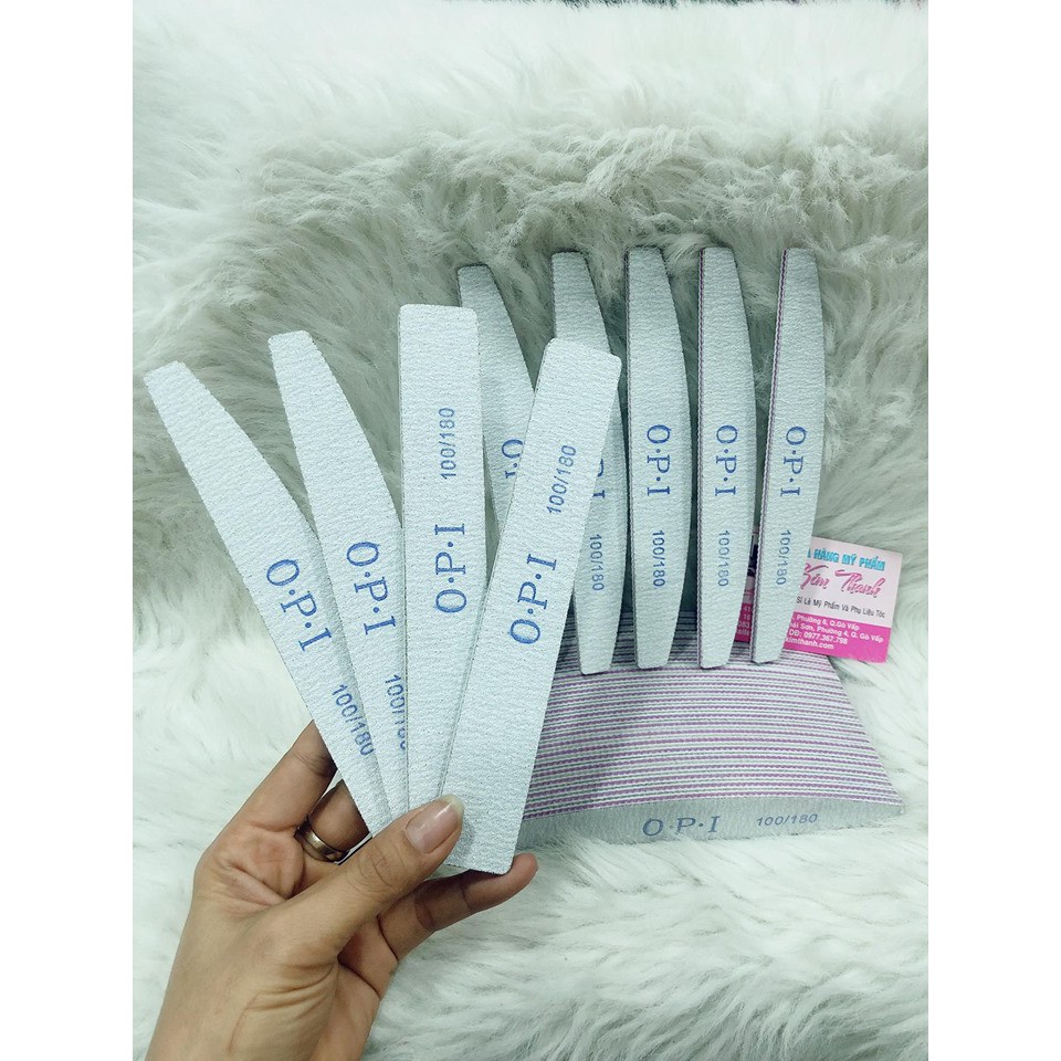 Cây dũa móng tay dụng cụ nail chuyên dụng nail salon OPI, cam kết hàng đúng mô tả, chất lượng đảm bảo an toàn đến sức khỏe người sử dụng