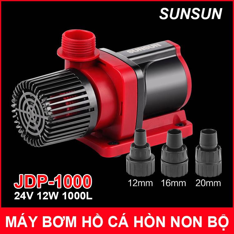 [HCM]Máy Bơm Nước Chìm 24V 12W 1000L SUNSUN JDP-1000 Kèm Nguồn Điện