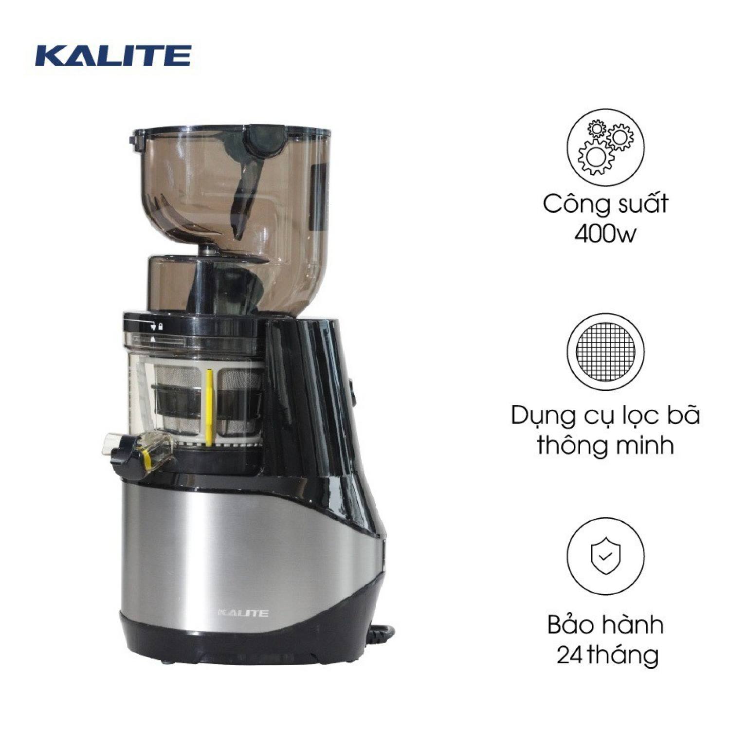 Máy ép chậm Kalite KL 599 công suất 400W dung tích 400ml hàng chính hãng