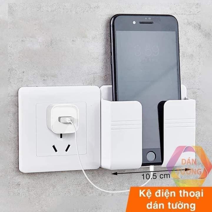 Giá đỡ điện thoại khi xạc dán tường