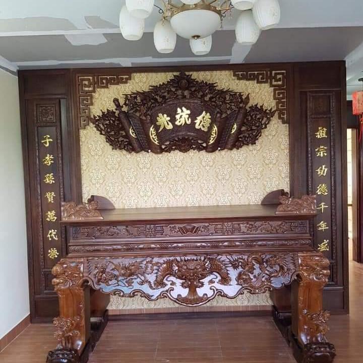 Sập thờ gỗ mít