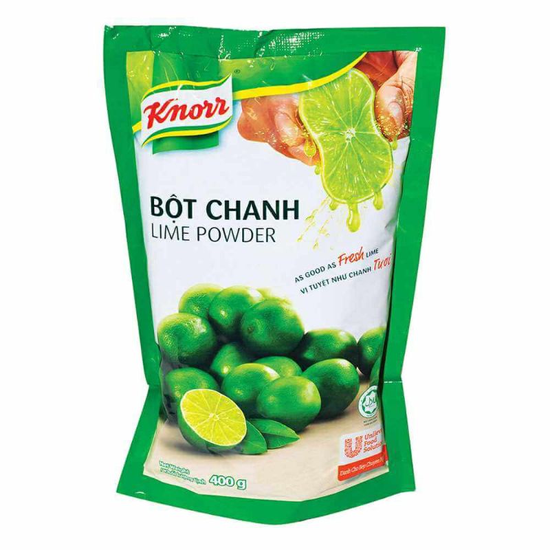 Bột Chanh Knor, Bột Chua, Miễn Phí Ship, Bịch 400G Hàng Chuẩn Công Ty