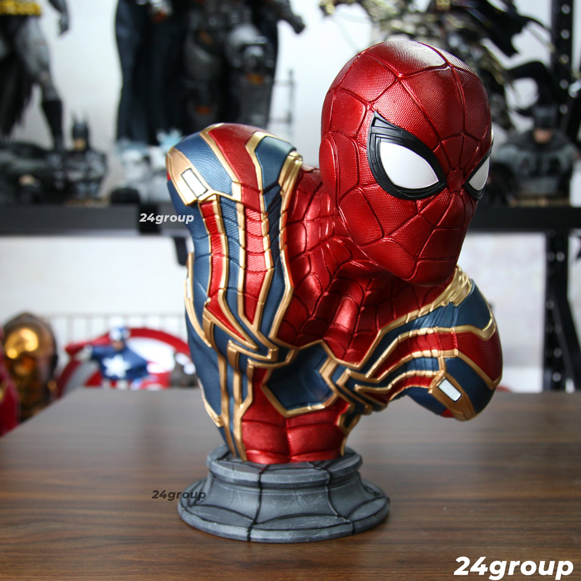 Bán Mô Hình Spider Man Mô Hình Người Nhện Iron Spider Siêu Xịn Cao 17cm chỉ  127000  Hàng Đồ Chơi