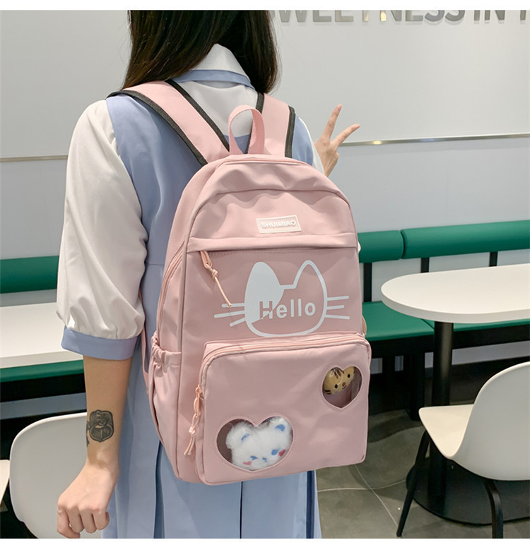 Balo học sinh sinh viên, balo thời trang ba lo chống thấm, ba lô ulzzang thời trang siêu xinh