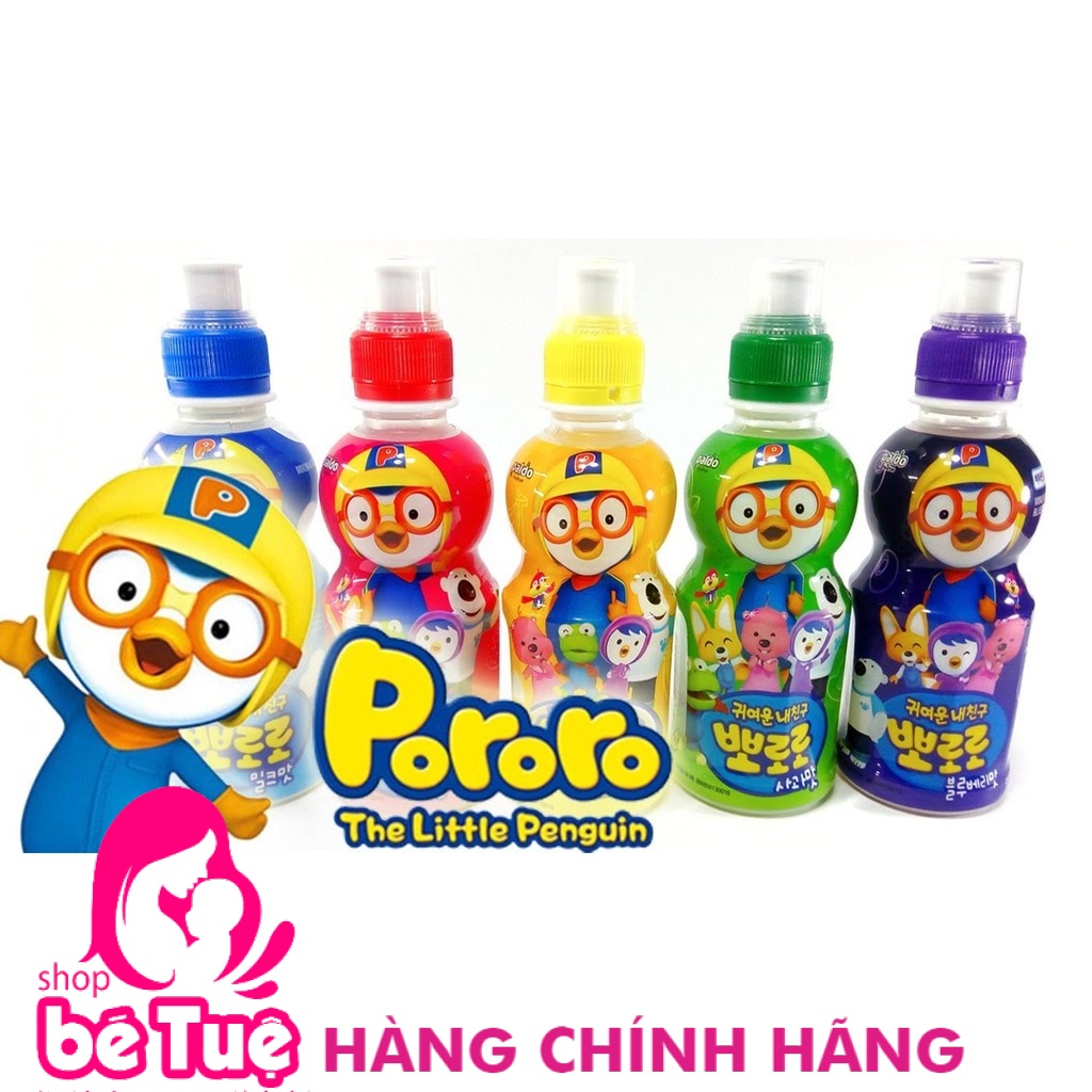 Nước ép Pororo 235ml HÀN QUỐC với 6 vị khác nhau