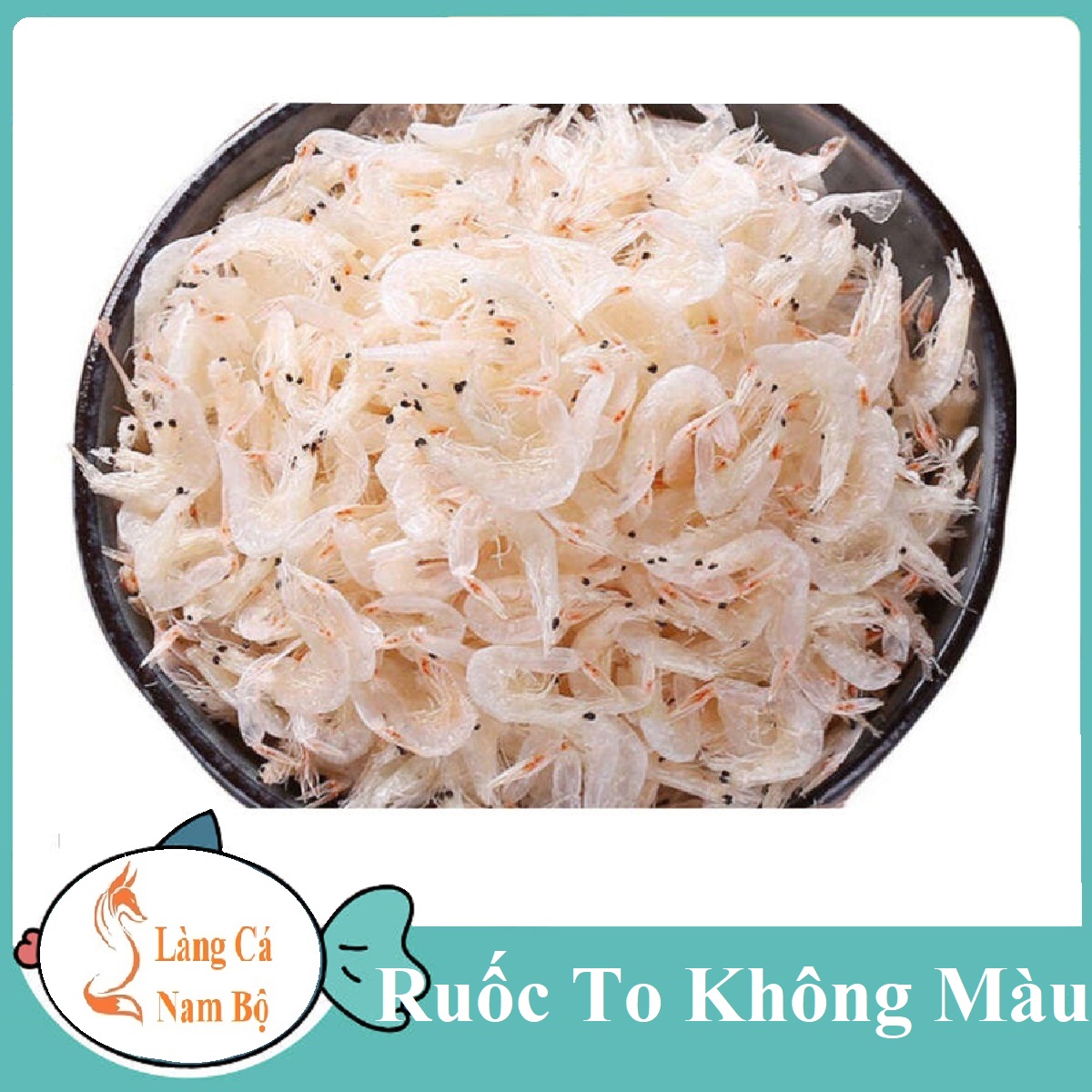 Ruốc khô cà mau thơm ngon, bao sạch - làng cá nam bộ ruốc khô