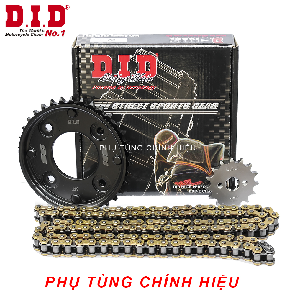 Nhông sên dĩa did msx sên vàng hds - 100% hàng chính hãng