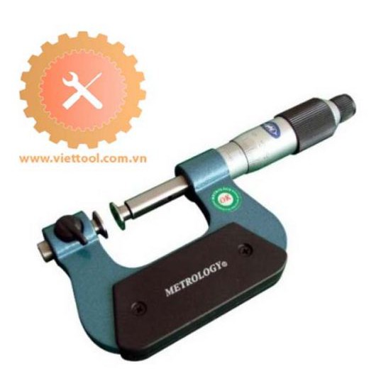 Panme cơ đo ngoài 0-25mm/0.01mm Metrology OM-9093 Viettool vietnam nhập khẩu chính hãng, thước cặp panme, dụng cụ đo trong, đo ngoài cơ khí