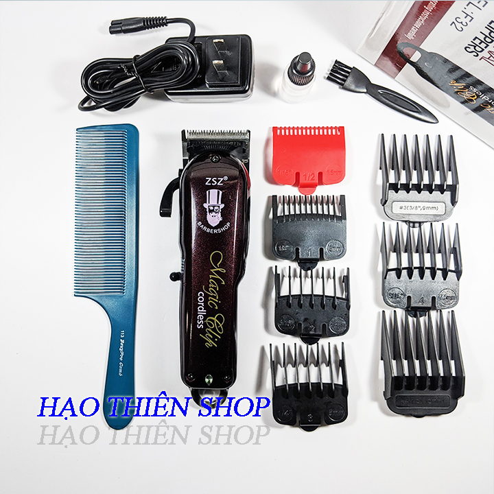 Tông đơ lưỡi kép ZSZ F32 Magic Clip [ Tặng kèm một lược cắt tóc nam 113 BeuyPro Comb ]
