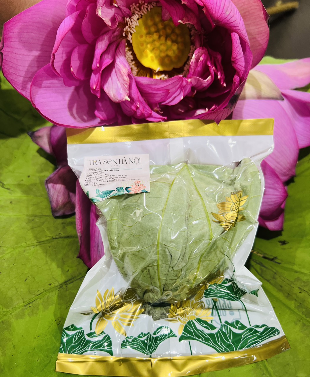 Trà búp sen hồ tây