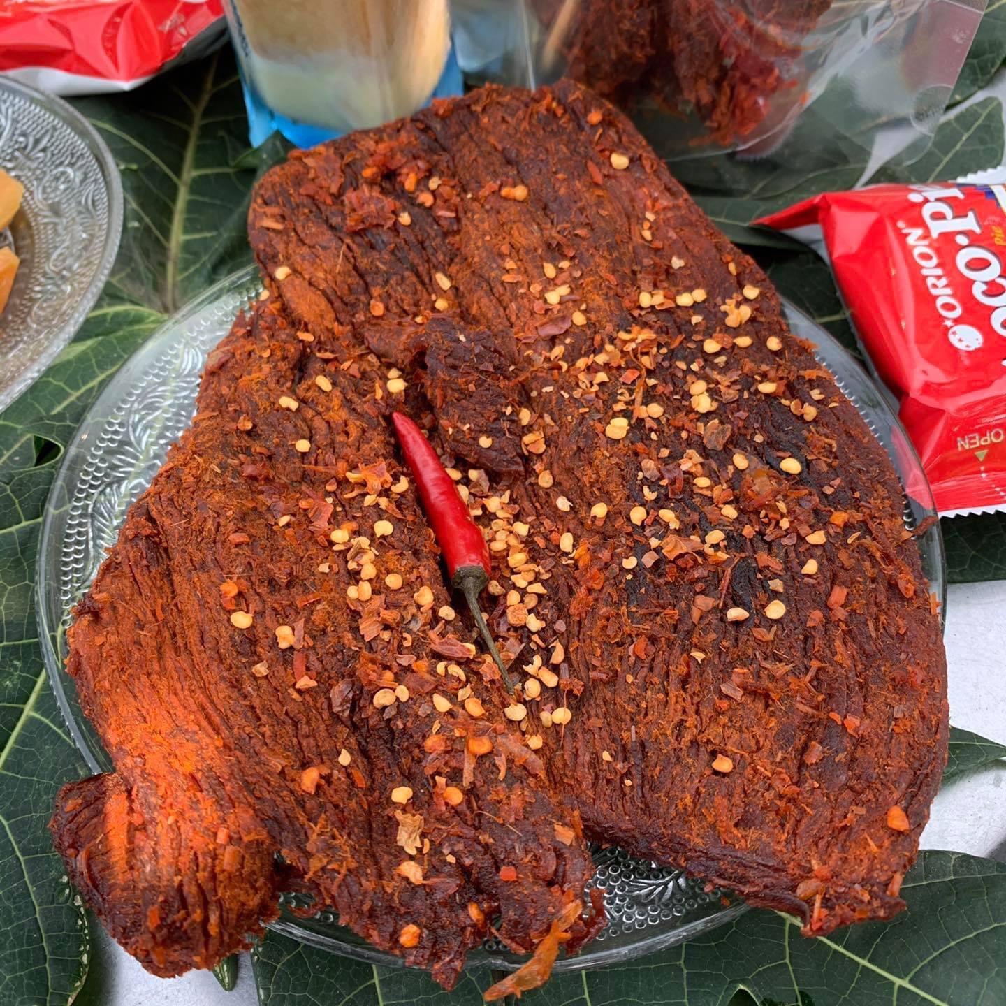 KHÔ BÒ TỚI ỚT 100gr