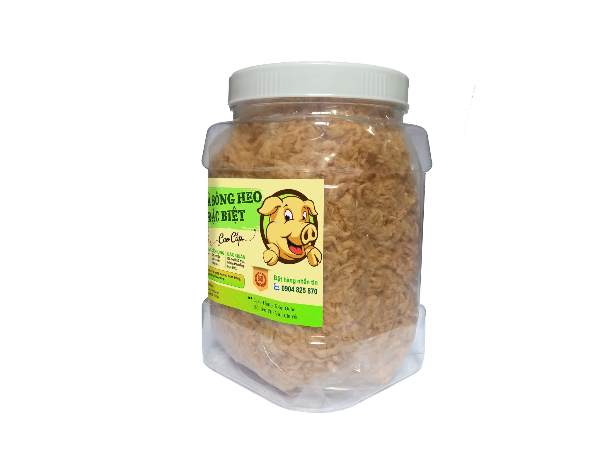 250gr - CHÀ BÔNG HEO NHÀ LÀM (hộp nhỏ)