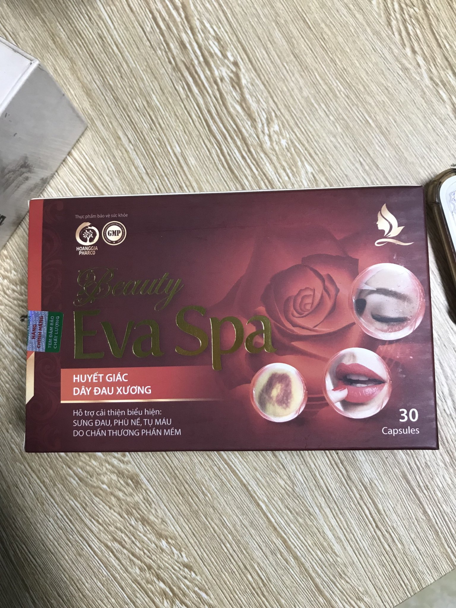 Beauty Eva Spa dùng sau xăm hoặc có tụ máu, bầm tím