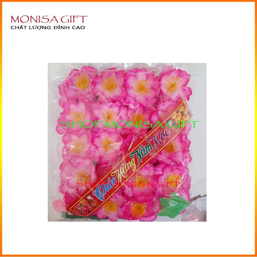 2 Bịch Hoa đào giả, hoa mai giả (gói 36 bông) Monisa Gift Làm Cây Hoa Anh Đào Giả Đẹp Như Thật [LOAI ĐEP]