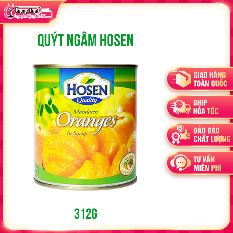 Quýt Ngâm Nước Đường Hosen 312g
