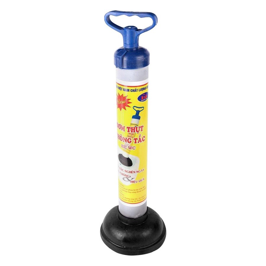 Bơm thụt thông tắc bồn cầu cao cấp