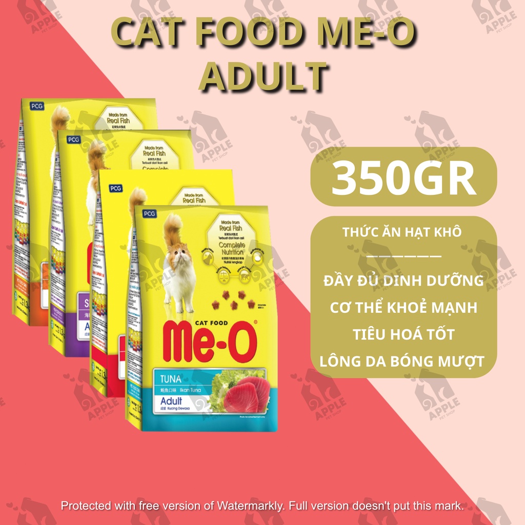 ME-O CAT ADULT 350GR Thức ăn hạt cho mèo trưởng thành Me-o
