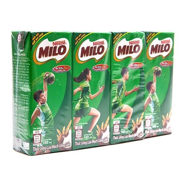 Sữa thùng milo nước 48x180ml