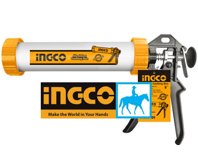 Dụng cụ bơm keo silicon thân nhôm 9inch 250mm total tht20109 hcg0109