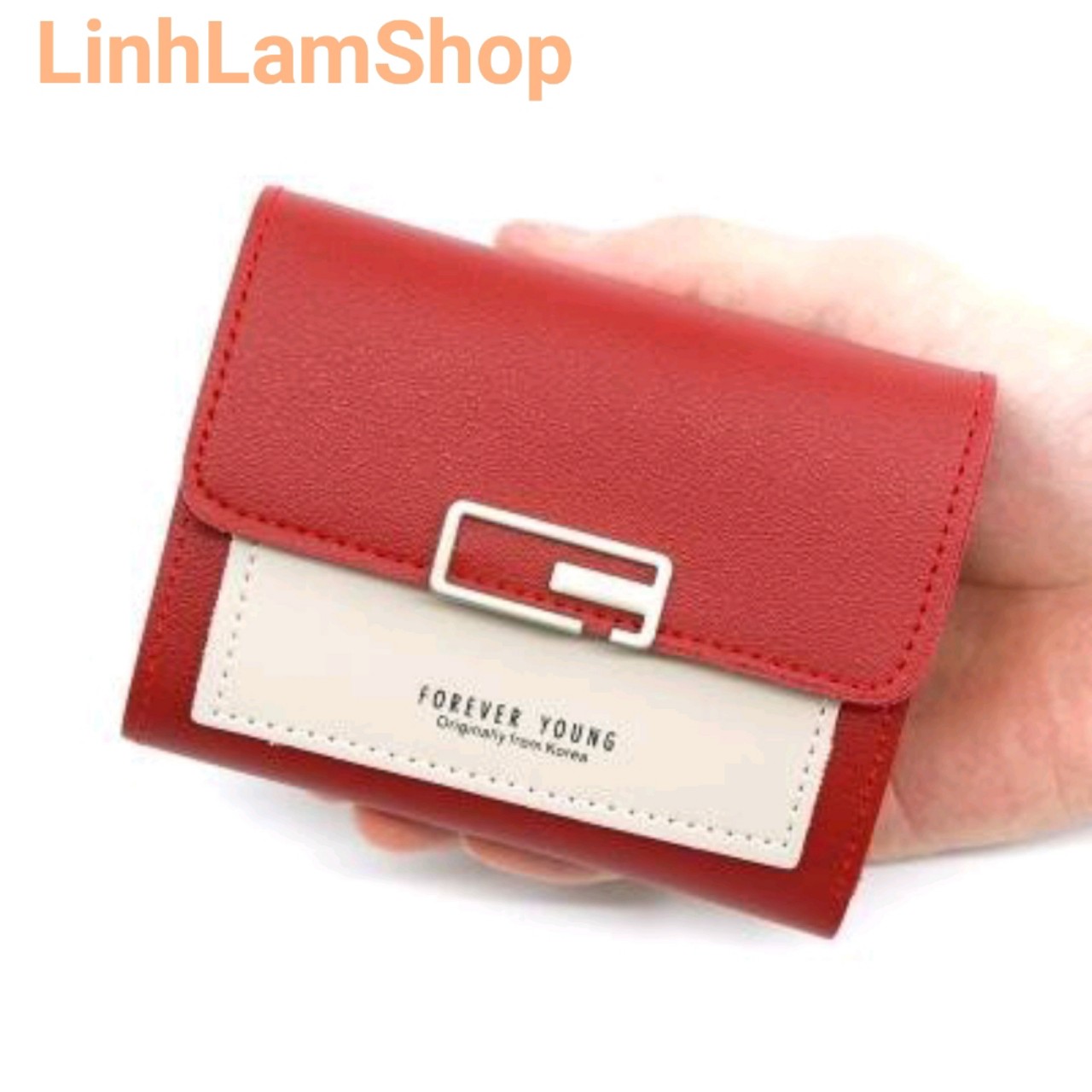 VÍ NỮ CẦM TAY CÓ THỂ GẤP 3 NHỎ GỌN VỚI NHIỀU TIỆN DỤNG CHẤT LIỆU DA CAO CẤP YL0050 BỀN ĐẸP