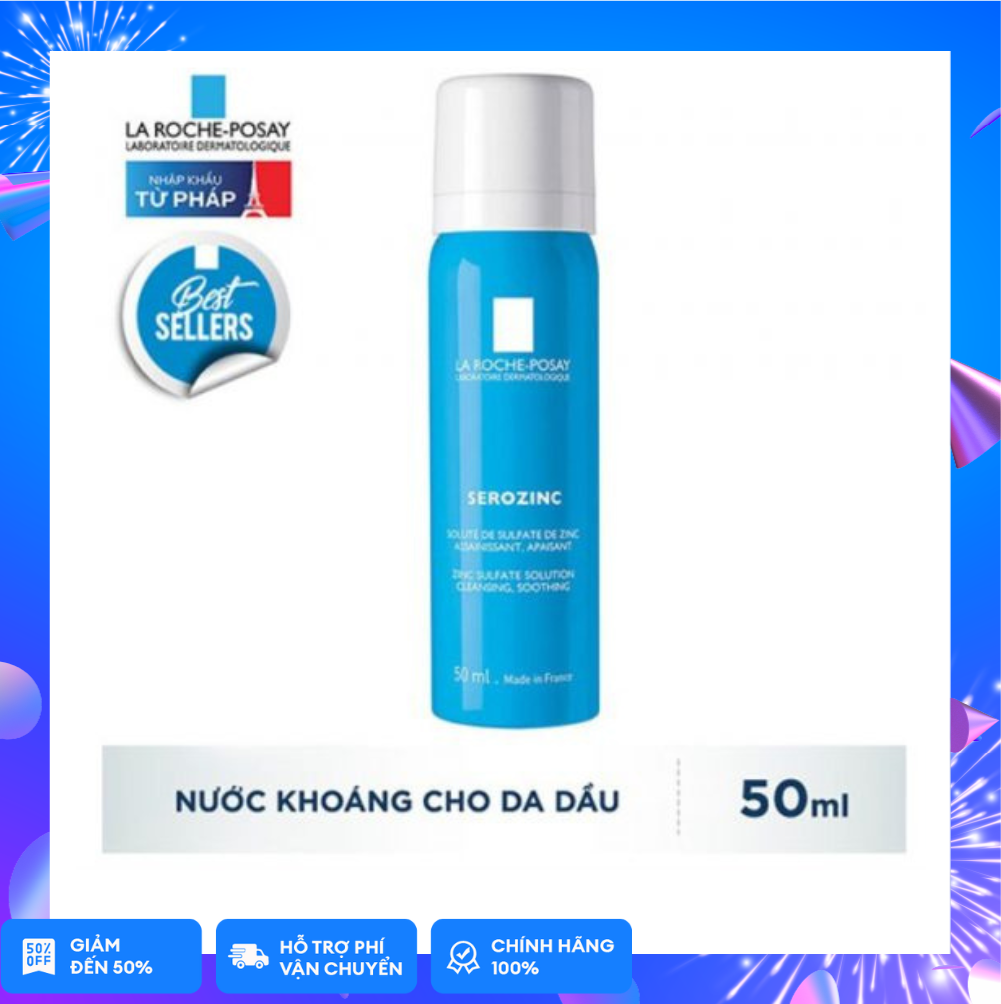 [HCM]Xịt Khoáng Làm Sạch Và Giảm Bóng Nhờn - La Roche-Posay Serozinc
