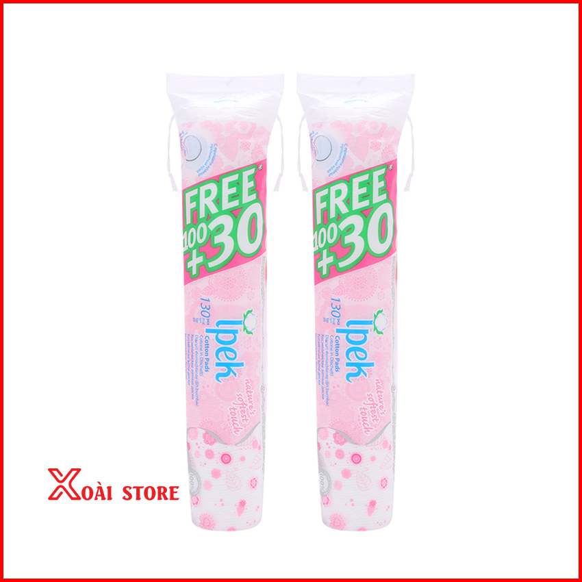 Bông tẩy trang ipek 130 miếng thổ nhĩ kỳ